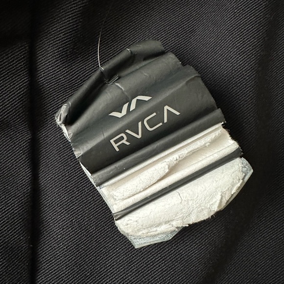 RVCA Grappler Black Jacket Mens Small NWT - Picture 11 of 11